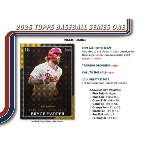 MLB 2025 TOPPS SERIES 1 HOBBY BOX : トレカショップ二木 MLB 2025 TOPPS SERIES 1 HOBBY BOX : トレカショップ二木