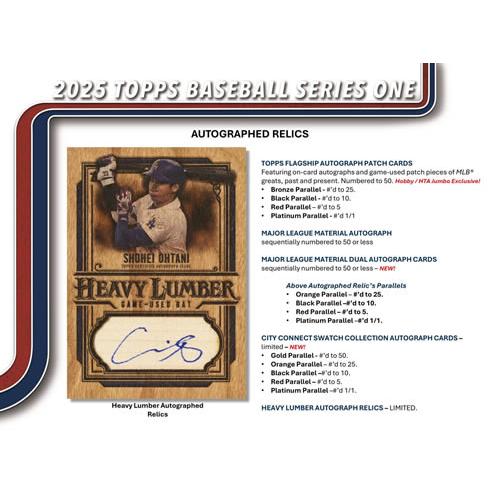 MLB 2025 TOPPS SERIES 1 MEGA BOX : トレカショップ二木 - 通販