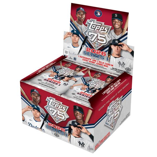 MLB 2026 TOPPS SERIES 1 JUMBO BOX : トレカショップ二木 - 通販