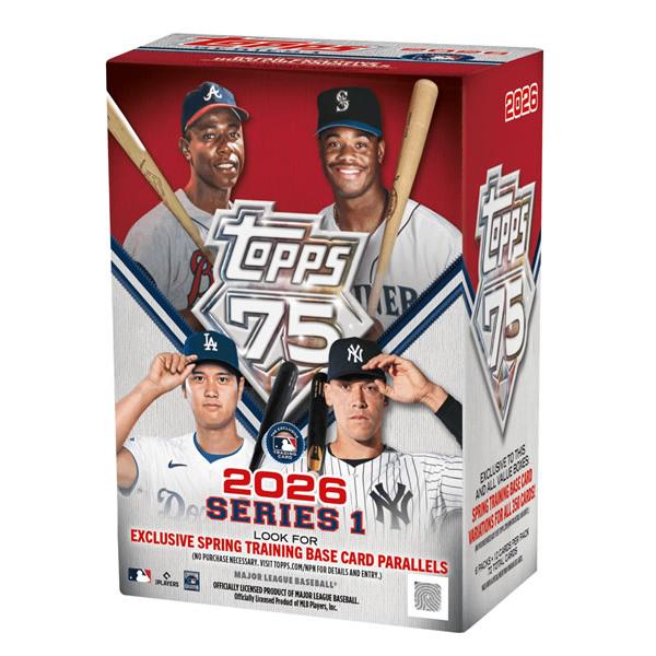 MLB 2026 TOPPS SERIES 1 VALUE BOX（送料無料）（Yahoo!・トレカショップ二木）