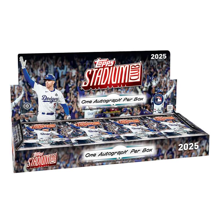MLB 2025 TOPPS STADIUM CLUB HOBBY BOX : トレカショップ二木 - 通販