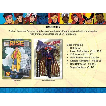 2025 TOPPS FINEST X-MEN '97 BOX（送料無料） : トレカショップ二木