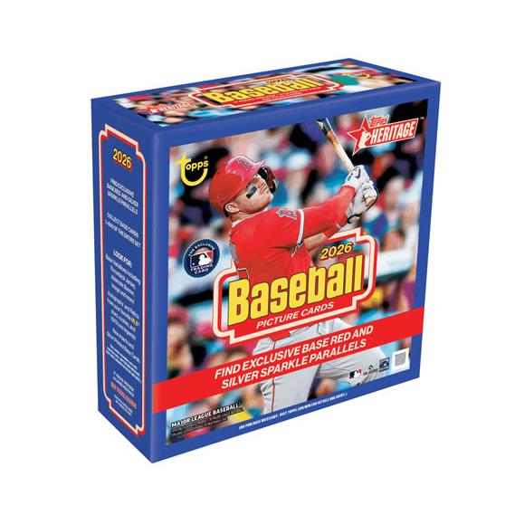 MLB 2026 TOPPS HERITAGE MEGA BOX（送料無料） : トレカショップ二木 
