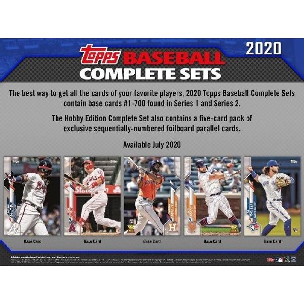 MLB 2020 TOPPS BASEBALL COMPLETE SET HOBBY （送料無料）｜niki｜02