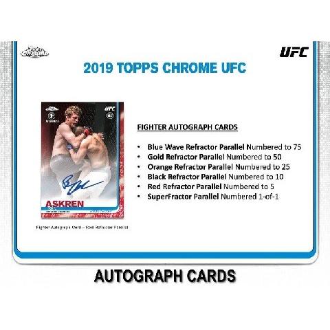 2019 TOPPS UFC CHROME BOX｜niki｜04
