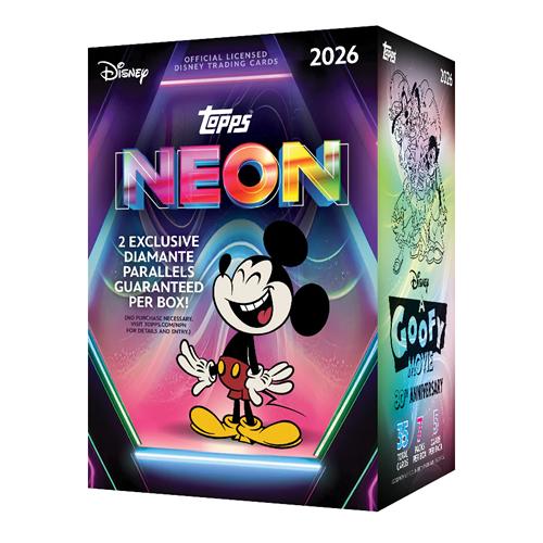 2026 TOPPS DISNEY NEON VALUE BOX : トレカショップ二木 - 通販