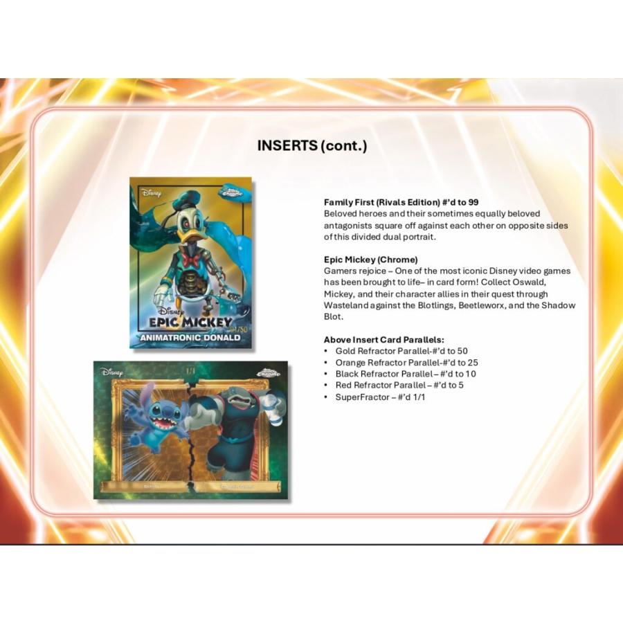 2026 TOPPS DISNEY NEON VALUE BOX : トレカショップ二木 - 通販