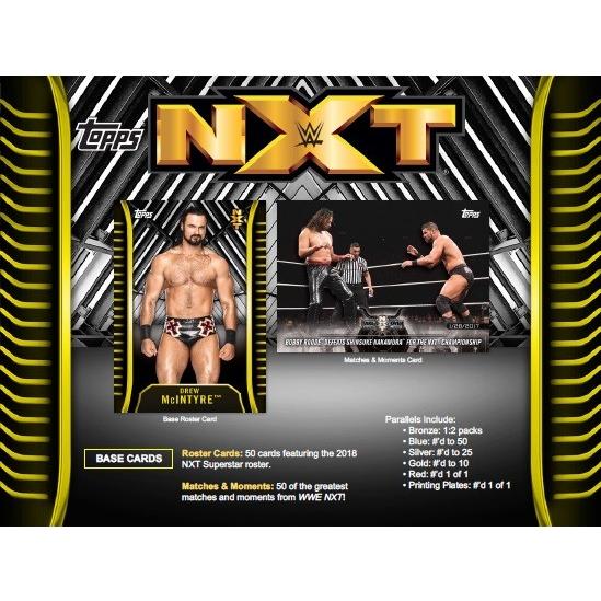 2018 TOPPS WWE NXT BOX｜niki｜03