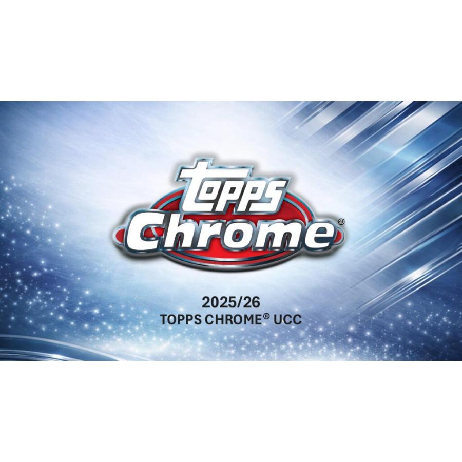 SOCCER 2025-26 TOPPS CHROME UCC HOBBY BOX（送料無料） : トレカ