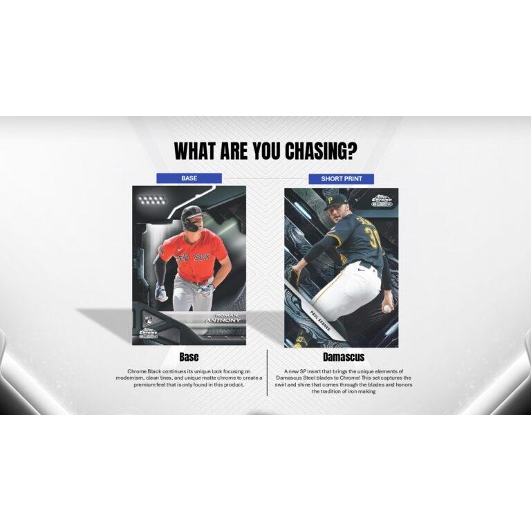 MLB 2026 TOPPS CHROME BLACK HOBBY BOX（送料無料） : トレカショップ