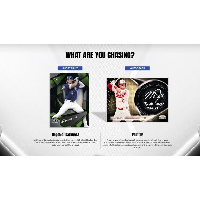 MLB 2026 TOPPS CHROME BLACK HOBBY BOX（送料無料） : トレカショップ
