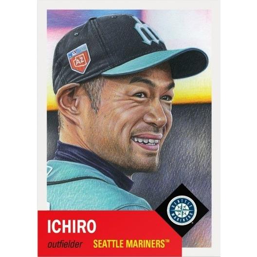 18 Topps Living Set Card 25 イチロー トレカショップ二木 通販 Paypayモール