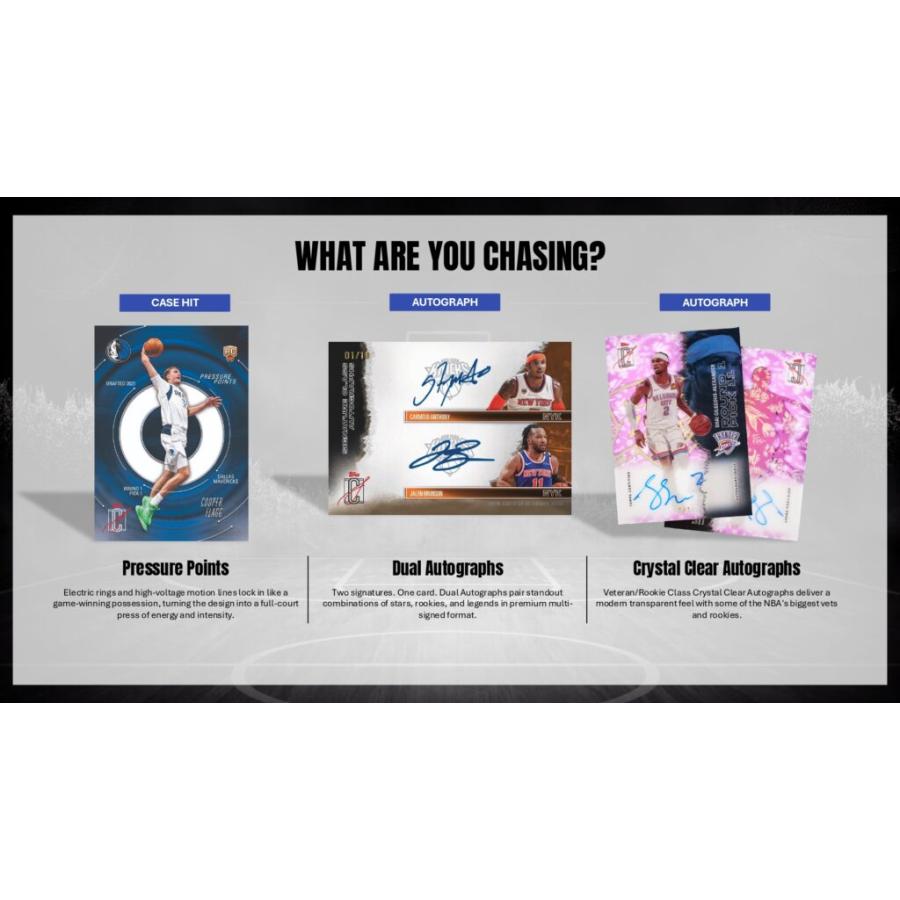 NBA 2025-26 TOPPS SIGNATURE CLASS HOBBY BOX : トレカショップ二木