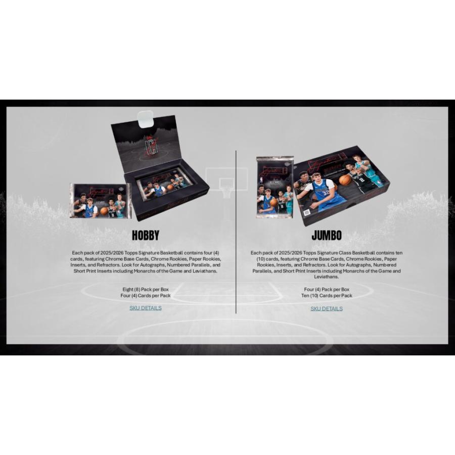 NBA 2025-26 TOPPS SIGNATURE CLASS VALUE BOX（送料無料） : トレカ