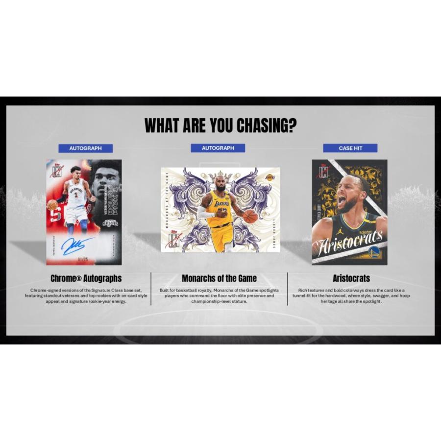 NBA 2025-26 TOPPS SIGNATURE CLASS VALUE BOX（送料無料） : トレカ