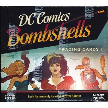 2018 CRYPTOZOIC DC BOMBSHELLS CARD 2 BOX : トレカショップ二木