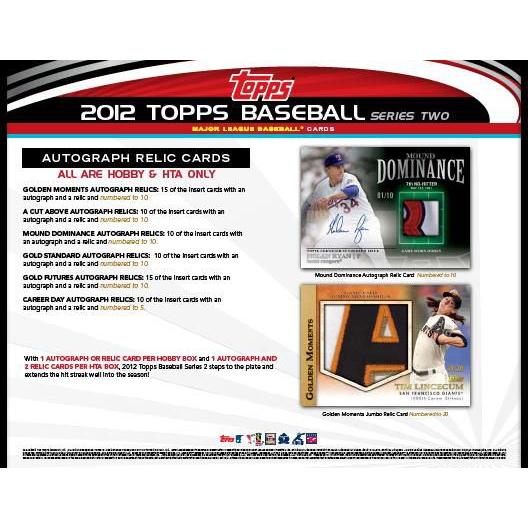 MLB 2012 TOPPS 2 HOBBY トレーディングカード｜niki｜06