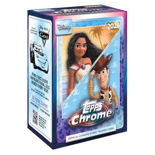 2026 TOPPS CHROME DISNEY VALUE BOX（送料無料） : トレカショップ二