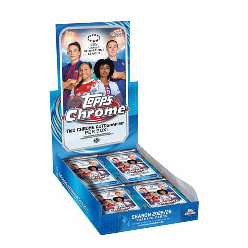 SOCCER 2025-26 TOPPS CHROME UWCL HOBBY UEFA WOMEN'S CHAMPIONS