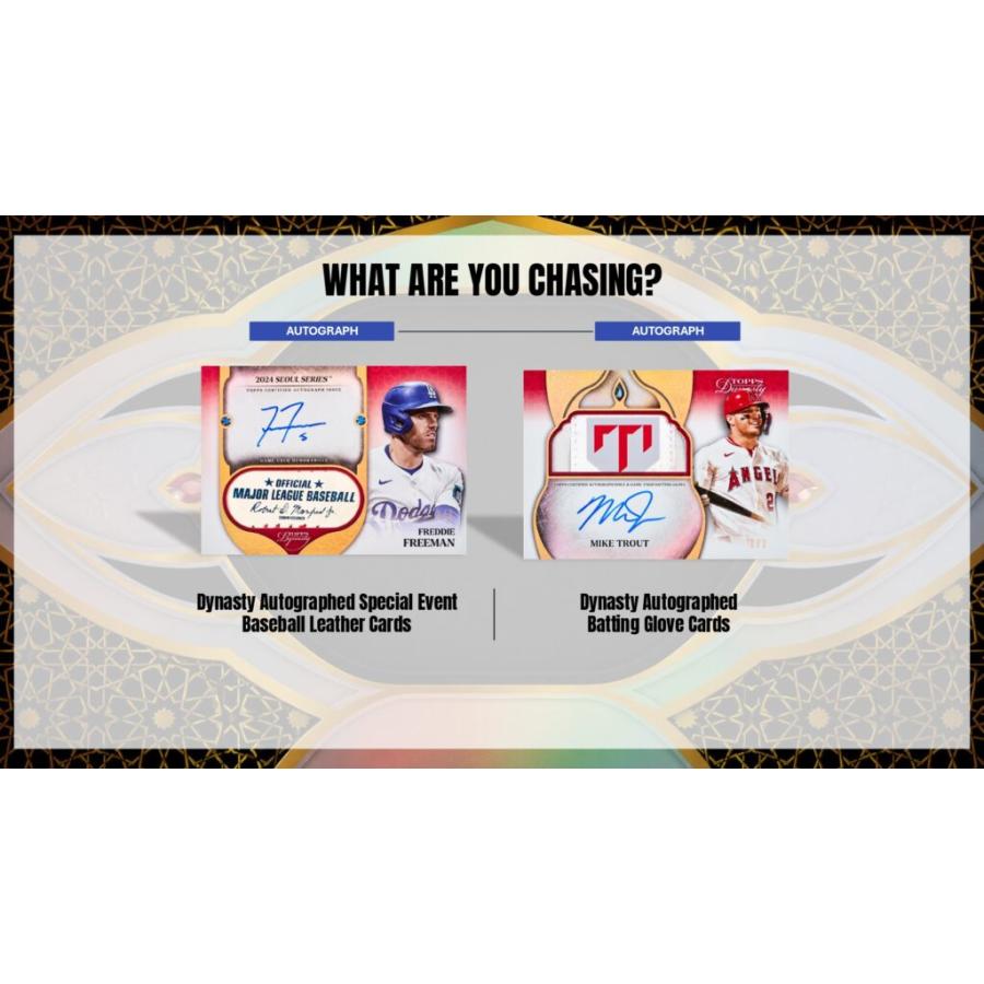 MLB 2025 TOPPS DYNASTY BASEBALL HOBBY BOX : トレカショップ二木