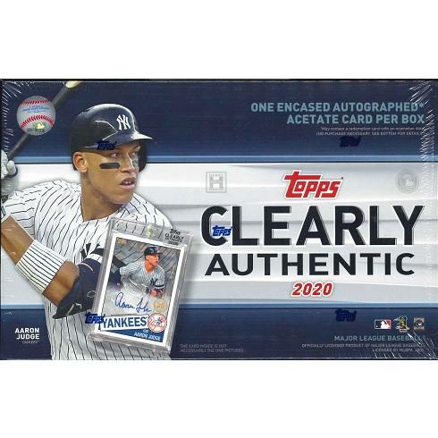 MLB 2020 TOPPS CLEARLY AUTHENTIC BASEBALL｜niki