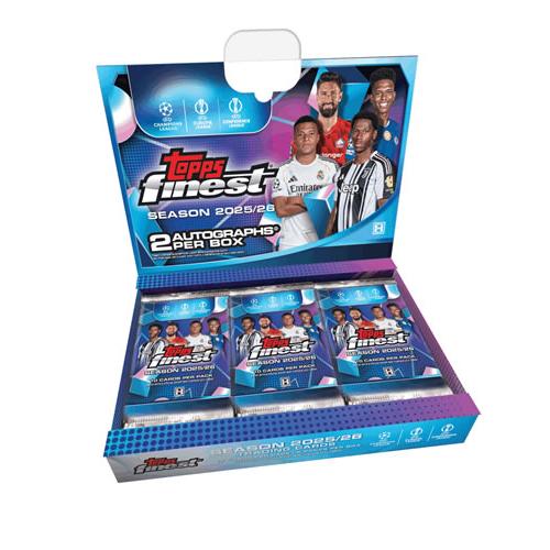 SOCCER 2025-26 TOPPS FINEST UCC HOBBY BOX : トレカショップ二木
