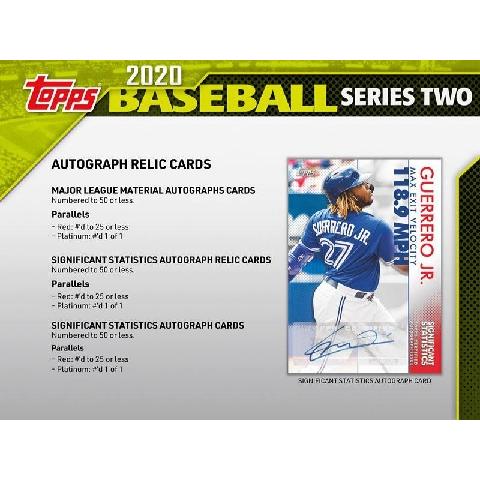 MLB 2020 TOPPS SERIES 2 BASEBALL JUMBO BOX（送料無料）｜niki｜06