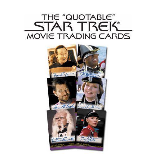 セール 劇場版スタートレック 名言 トレーディングカード The Quotable Startrek Movie トレカショップ二木 通販 Paypayモール