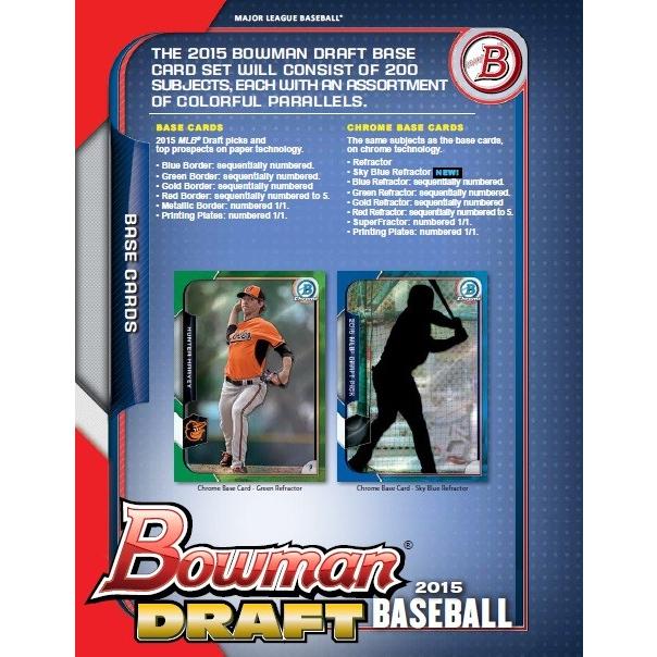 MLB 2015 BOWMAN DRAFT BASEBALL JUMBO｜niki｜04