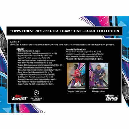 SOCCER 2021-22 TOPPS FINEST UEFA CHAMPIONS LEAGUE BOX（送料無料）｜niki｜03