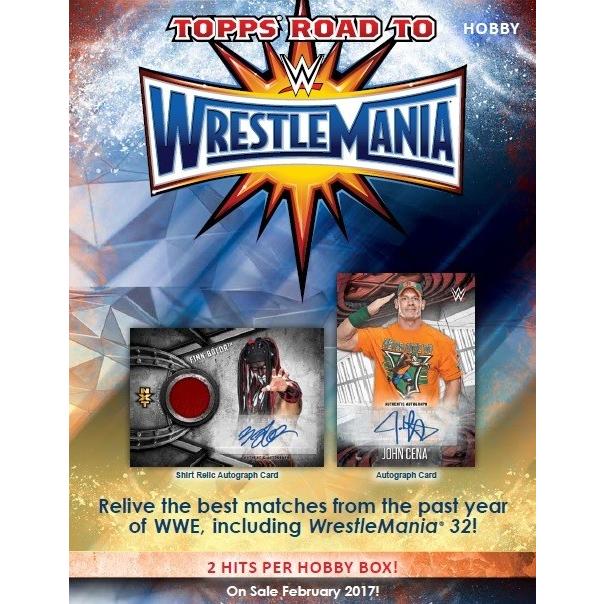 2017 TOPPS WWE ROAD TO WRESTLEMANIA BOX｜niki｜02