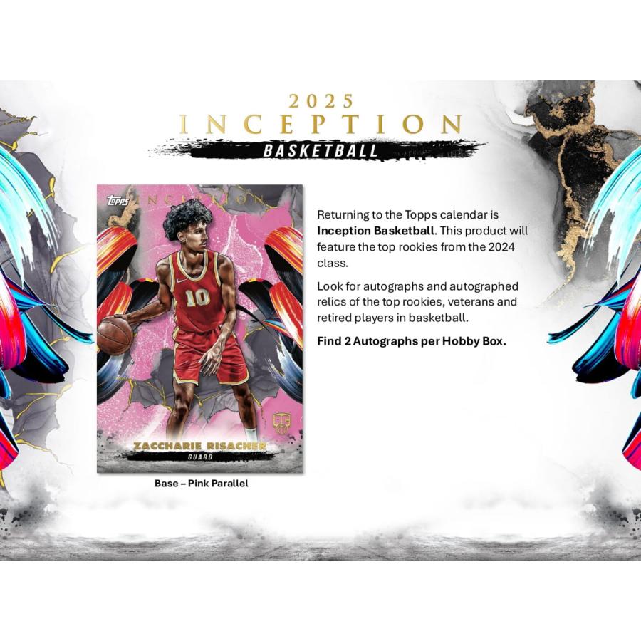 Topps 2024-25 TOPPS INCEPTION BASKETBALL HOBBY BOX : トレカ