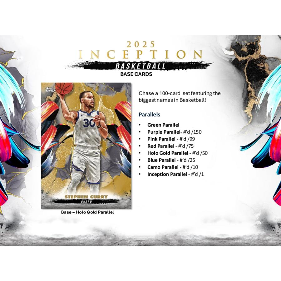 Topps 2024-25 TOPPS INCEPTION BASKETBALL HOBBY BOX : トレカ