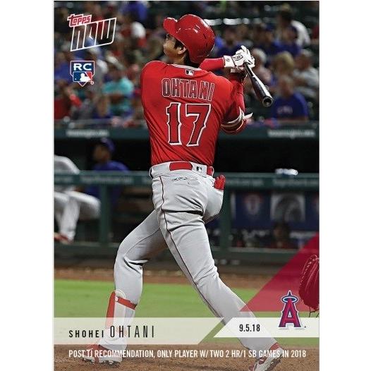2018 TOPPS NOW #692 大谷翔平 POST TJ RECOMMENDATION ONLY PLAYER W 