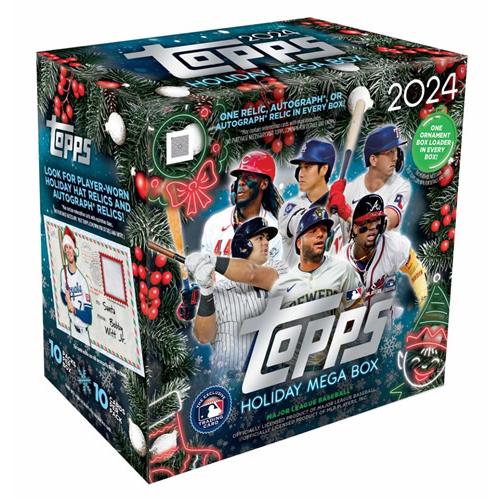 2024 Topps ホリデーベースボール カード #大谷翔平 新品未開封！ Topps 2024 50/50: Shohei Ohtani 大谷翔平 10パック入り 未開封BOX