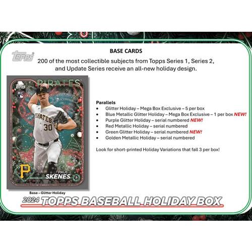 MLB 2024 TOPPS HOLIDAY MEGA BOX : トレカショップ二木 - 通販