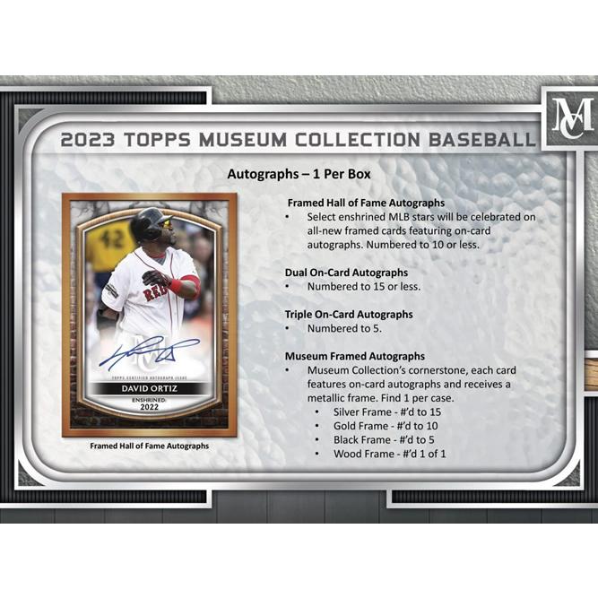 MLB 2023 TOPPS MUSEUM COLLECTION BOX（送料無料） : トレカショップ