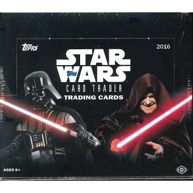 Star Wars トレーディングカード 2BOXセット 2016 TOPPS STAR WARS CARD TRADER BOX : トレカショップ二木