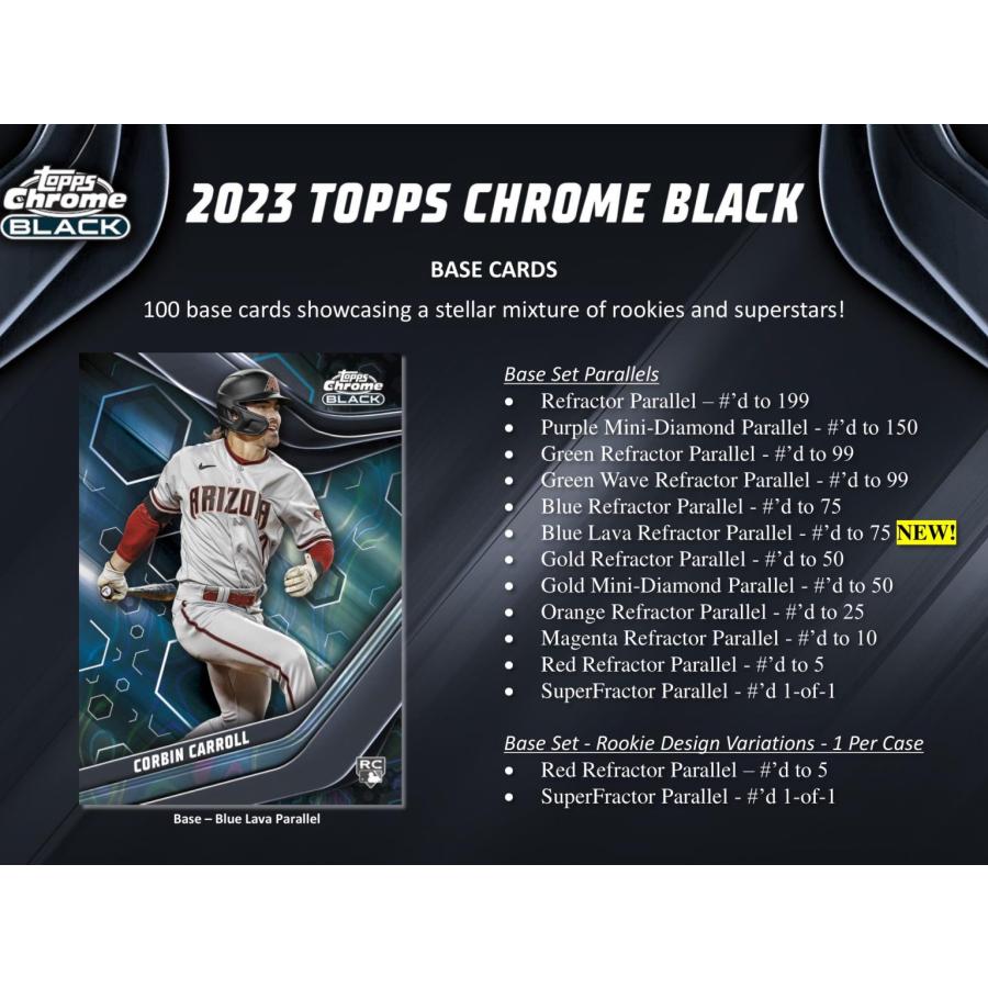 MLB 2023 TOPPS CHROME BLACK HOBBY（送料無料）｜niki｜03