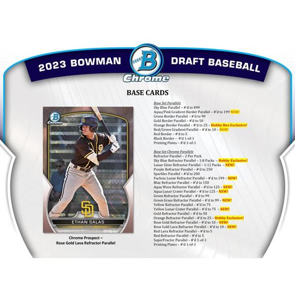 MLB 2023 TOPPS BOWMAN DRAFT SUPER JUMBO BOX 122520230020 トレカショップ二木