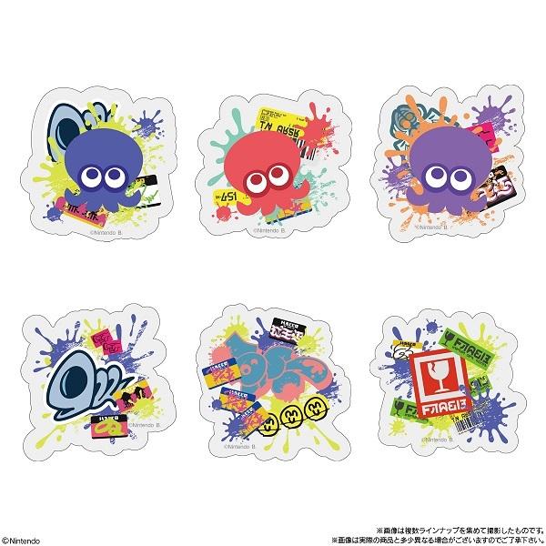 祝日スプラトゥーン3 ステッカーつきリングスナック (食玩)BOX 2023年6月12日発売 その他食玩 SUPERFINDINGS 7色 35m 幅19.5cm カラーホイル 反応性フォイル トランスファーシート 熱活性化フォイル ホイル転写シ