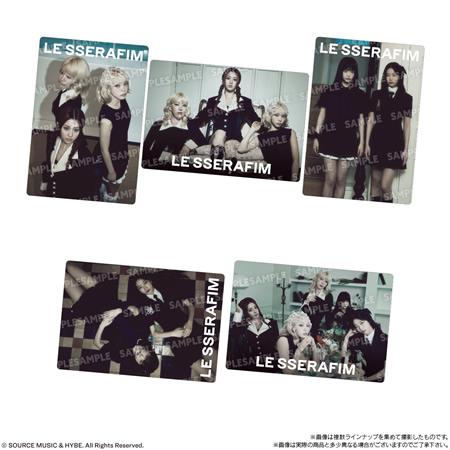 賞味期限2026年2月末】LE SSERAFIM 'CRAZY' ツインウエハース （食玩