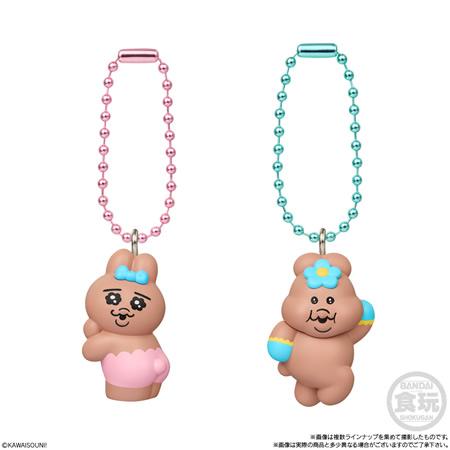 おぱんちゅ おぱんちゅうさぎ×んぽちゃむ チョコがけビスケット マスコットつき