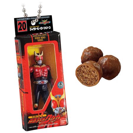 予約）仮面ライダー ソフビパッケージチャーム&チョコスナック （食玩