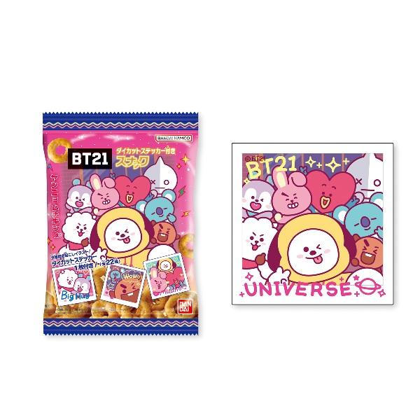 BT21 ダイカットステッカー付きスナック （食玩） BOX 2026年7月20日