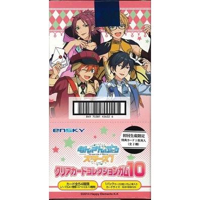 エンスカイ あんさんぶるスターズ！ クリアカードコレクションガム10（食玩）BOX【初回生産限定BOX購入特典付】｜niki