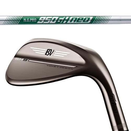 ボーケイ（Vokey） ボーケイ SM9 ウェッジ単品（ブラッシュドスチール 