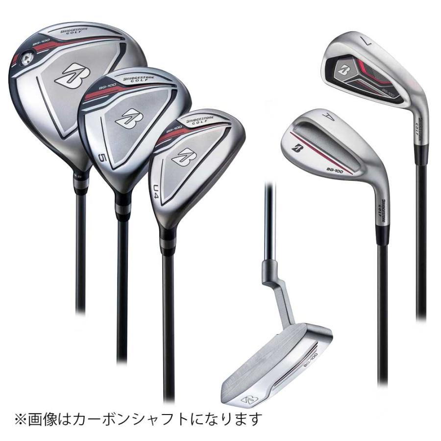 ブリヂストン BRIDGESTONE GOLF BG-100 キャディバッグ付 クラブ11本