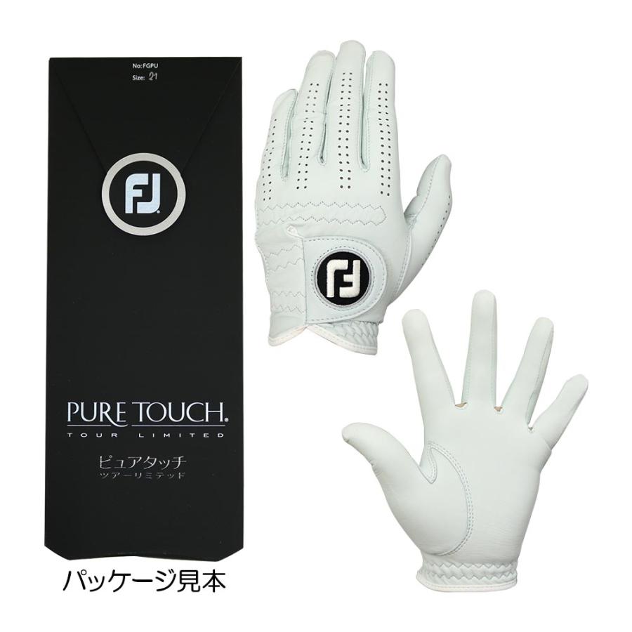 FOOTJOY フットジョイ ピュアタッチ　23㎝×10枚セット　左手用 フットジョイ FOOTJOY ピュアタッチ メンズグローブ（左手用） FGPU