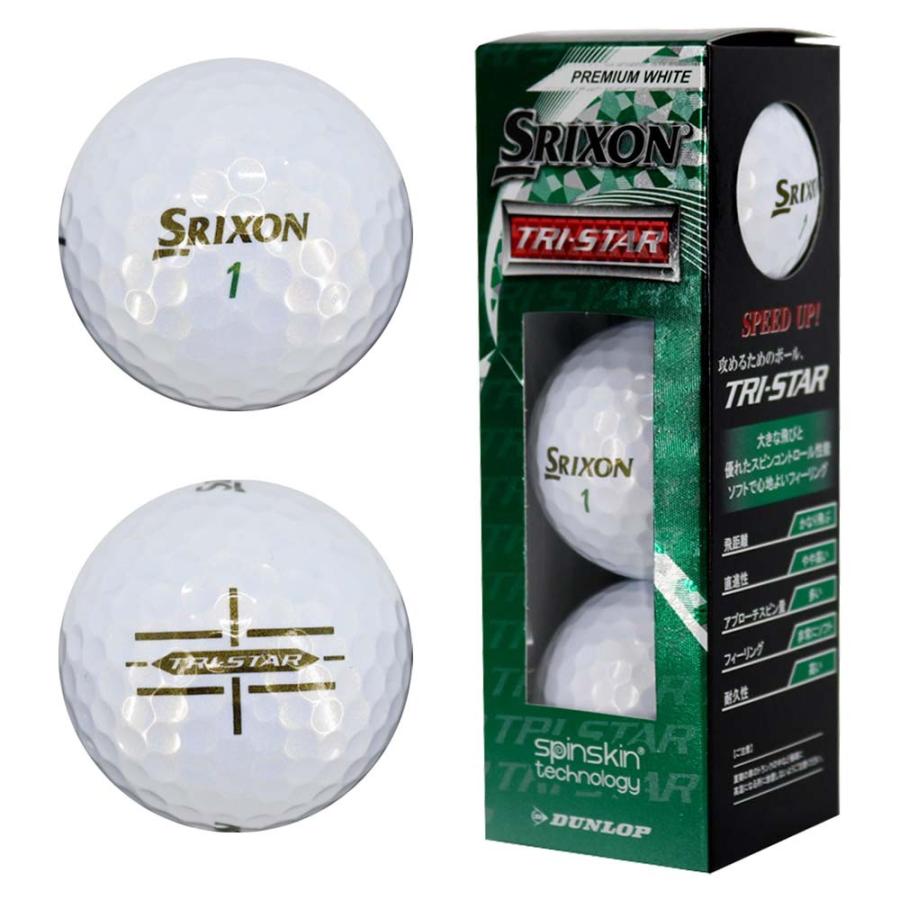 スリクソン Tri Star ボール プレミアムホワイト 1スリーブ 3個入 ゴルフボール スリーブ ダンロップ Dunlop 二木ゴルフpaypayモール店 通販 Paypayモール